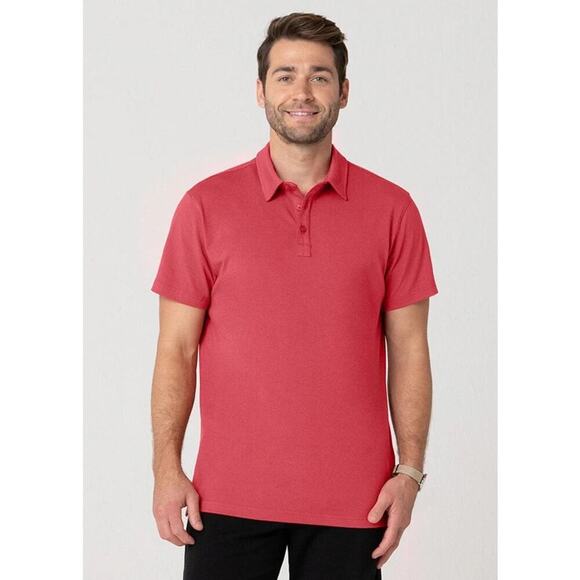 Swet Tailor All-In Polo Shirt Crimson Red Size Large NWT - Picture 1 of 4